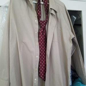 Shirt and matching tie